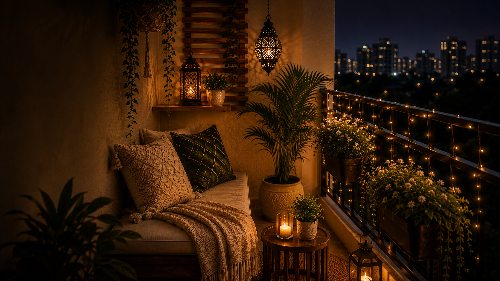 Make Your Balcony Look Like a Luxury Café on a Budget ☕✨